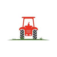 trattore contadino icona vettore illustrazione design