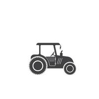 trattore icona vettore illustrazione design