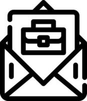 e-mail creativo icone design vettore