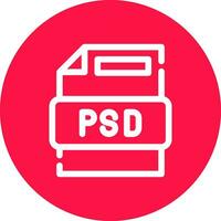 PSD file creativo icona design vettore