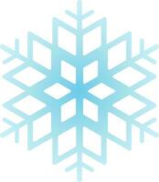 fiocco di neve icona vettore per inverno evento. semplice fiocco di neve vettore nel freddo stagione. fiocco di neve design come un icona, simbolo, inverno o Natale decorazione