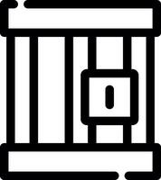 prigione creativo icona design vettore
