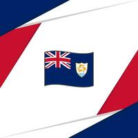 anguilla bandiera astratto sfondo design modello. anguilla indipendenza giorno bandiera sociale media inviare. anguilla vettore