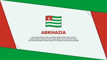 abkhazia bandiera astratto sfondo design modello. abkhazia indipendenza giorno bandiera cartone animato vettore illustrazione. abkhazia indipendenza giorno