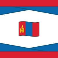 Mongolia bandiera astratto sfondo design modello. Mongolia indipendenza giorno bandiera sociale media inviare. Mongolia vettore