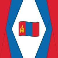 Mongolia bandiera astratto sfondo design modello. Mongolia indipendenza giorno bandiera sociale media inviare. Mongolia design vettore