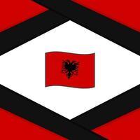 Albania bandiera astratto sfondo design modello. Albania indipendenza giorno bandiera sociale media inviare. Albania modello vettore