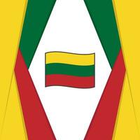 Lituania bandiera astratto sfondo design modello. Lituania indipendenza giorno bandiera sociale media inviare. Lituania design vettore