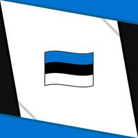 Estonia bandiera astratto sfondo design modello. Estonia indipendenza giorno bandiera sociale media inviare. Estonia cartone animato vettore