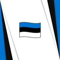 Estonia bandiera astratto sfondo design modello. Estonia indipendenza giorno bandiera sociale media inviare. Estonia bandiera vettore