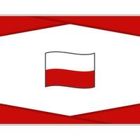 Polonia bandiera astratto sfondo design modello. Polonia indipendenza giorno bandiera sociale media inviare. Polonia vettore