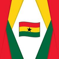 Ghana bandiera astratto sfondo design modello. Ghana indipendenza giorno bandiera sociale media inviare. Ghana design vettore