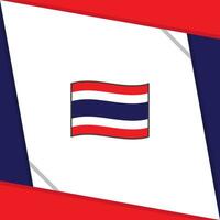 Tailandia bandiera astratto sfondo design modello. Tailandia indipendenza giorno bandiera sociale media inviare. Tailandia indipendenza giorno vettore