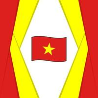 Vietnam bandiera astratto sfondo design modello. Vietnam indipendenza giorno bandiera sociale media inviare. Vietnam sfondo vettore