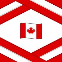 Canada bandiera astratto sfondo design modello. Canada indipendenza giorno bandiera sociale media inviare. Canada modello vettore