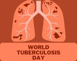 giornata mondiale della tubercolosi vettore