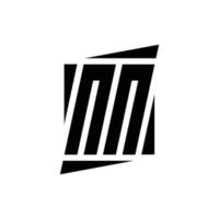 modello di progettazione del logo monogramma vettore