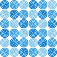 blu cerchio modello. cerchio vettore senza soluzione di continuità modello. decorativo elemento, involucro carta, parete piastrelle, pavimento piastrelle, bagno piastrelle.