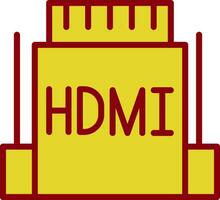 hdmi vettore icona design