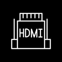 hdmi vettore icona design