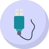 USB caricabatterie vettore icona design