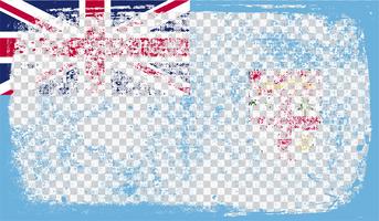 Bandiera di Grounge-styled, illustrazione vettoriale