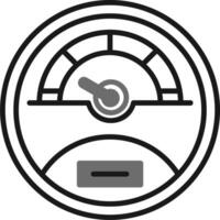 tachimetro vettore icona