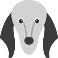 saluki vettore icona