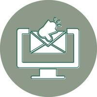 icona del vettore di e-mail marketing