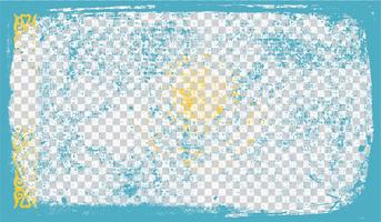 Bandiera di Grounge-styled, illustrazione vettoriale