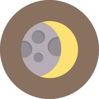 lunare eclisse vettore icona