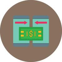 icona del vettore di trasferimento di denaro
