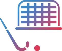 hockey obbiettivo vettore icona