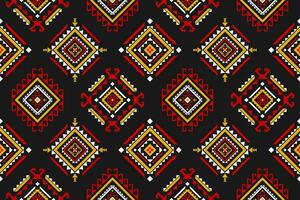 geometrico etnico senza soluzione di continuità modello tradizionale. americano, messicano stile. azteco tribale ornamento Stampa. vettore