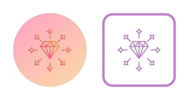 icona di vettore di diamante