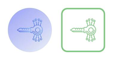 chiave codice vettore icona