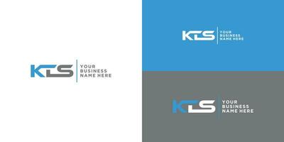lettera kts lettera marchio logo ispirazione vettore