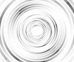 linee astratte in forma di cerchio. forma geometrica, spirale a strisce vettore