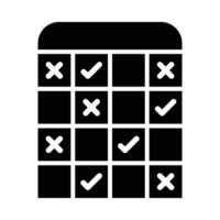 tombola vettore glifo icona per personale e commerciale uso.