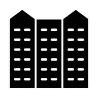 città vettore glifo icona per personale e commerciale uso.