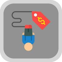 vendita bungee saltare vettore icona design