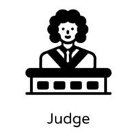 giudice di corte e magistrato vettore