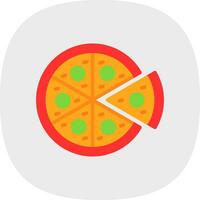 margherita Pizza vettore icona design