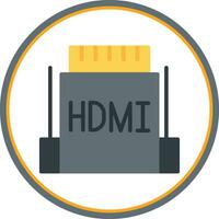 hdmi vettore icona design