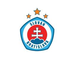 sloveno Bratislava club simbolo logo slovacchia lega calcio astratto design vettore illustrazione