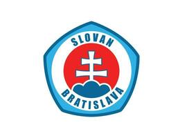 sloveno Bratislava club logo simbolo slovacchia lega calcio astratto design vettore illustrazione