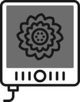 icona di vettore del tablet