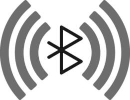 icona di vettore del bluetooth