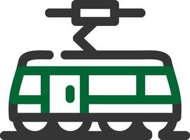 tram creativo icona design vettore