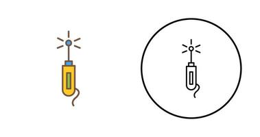 laser penna vettore icona